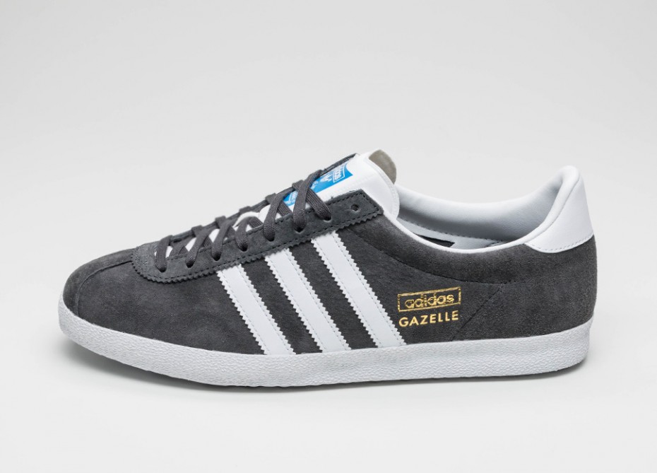 adidas gazelle dark grey